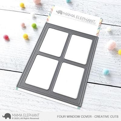 Mama Elephant Creative Cuts - Four Window Cover